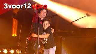 Green Day brings 11 year oldfan out on stage [upl. by Aniat]