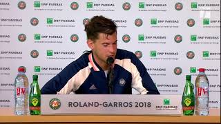 Roland Garros Semifinal Win Press Conference  Dominic Thiem [upl. by Garap]