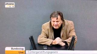 Conterganstiftungsgesetz Dr Ilja Seifert  Die Linken  2009MOV [upl. by Eniwtna]