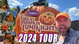 2024 Dollywood Harvest Festival Tour  Fall  Great Pumpkin Luminights [upl. by Holly]