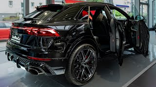 New 2025 Audi RS Q8  Black Wild V8 Beast in Detail  Sound Exterior and Interior  4K [upl. by Yonit445]