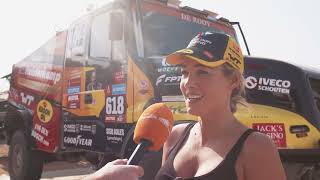 Ladies Team De Rooy Anja van Loon  Dakar Rally 2024  Day 2 [upl. by Nelhsa]