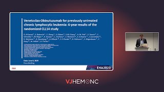 6year results of CLL14 venetoclaxobinutuzumab for previously untreated CLL [upl. by Inness]