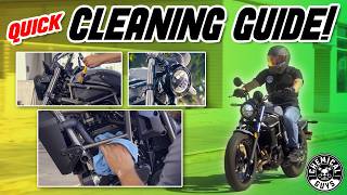 Motorcycle Detailing Made Easy Quick Clean amp Shine Without Water  Chemical Guys [upl. by Andeee]