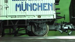 ModellbahnNeuheiten 305 Trix 24114 Set Güterwagen Bayern [upl. by Iveson]