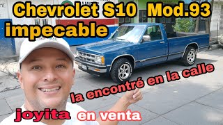 camionetas chevrolet s10 impecable en venta trucks for sale la encontre en la calle [upl. by Yrruc]