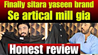 Finally sitara brand se Article mill giahonest review of sitara yaseen brand [upl. by Wang]