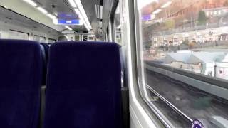 Leaving Halifax On A Northern Rail Class 158 281116 [upl. by Eivol]