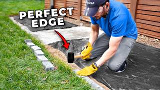 How to Make a Raised Garden Bed with Paver Edging [upl. by Kristofer]