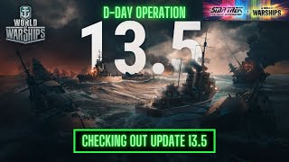 World of Warships  Checking Out Update 135  DDay amp Star Trek [upl. by Lexa]