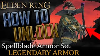 Elden Ring Where to get Rogiers Spellblade Regalia Glintstone Sorcery Armor Set [upl. by Atilol]