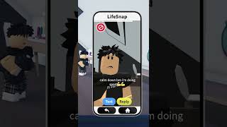 ROBLOX SNAPCHAT TROLLING PART 20😭👻 funny robloxmemes meme viral roblox [upl. by Attenyt]