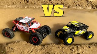 RC Rock Crawler 4wd vs 2wd  Remote Control Car  RC Car 4x4 [upl. by Curcio]