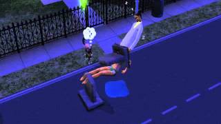 The Sims 2  Fun with the move objects cheat Stacking your Sims [upl. by Dduj546]