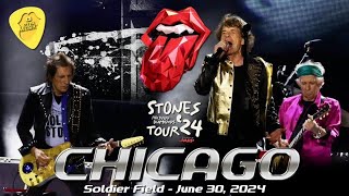 The Rolling Stones live at Soldier Field Chicago  June 30 2024  Full concert  multicam video [upl. by Oznola]