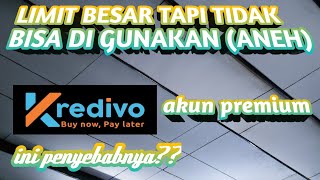 Penyebab limit cicilan kredivo tidak bisa di gunakan🔴AKUN PREMIUMjangan pernah lakukan ini❓ [upl. by Fleece657]