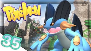 How to Train your Swampert  Pixelmon Pokecentral  Episode 35 [upl. by Uball]