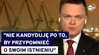 quotStartuję żeby wygraćquot  Hołownia o niezależności Nawrockim sondażach i Kościele TVN24 [upl. by Edva148]