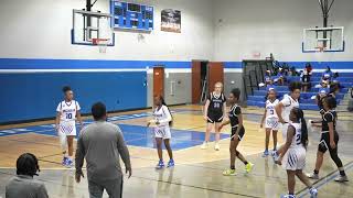 TOP RANKED MIDDLE SCHOOL TEAM McNair 8th Grade Girls Basketball vs Sparkman Middle 2022 FULL GAME [upl. by Dixon]