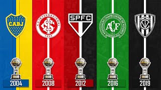 Todos os Campeões da Copa SulAmericana  2002 a 2019 [upl. by Etteloiv303]