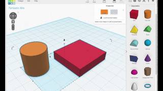 TinkerCAD  Aligning Objects [upl. by Cirri394]