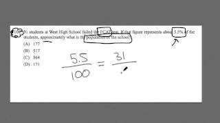 FTCE MATH WORKSHOP Sept 27th amp 28th 2014  Proportions 2  108 GKT Math GOHmathcom [upl. by Anola]