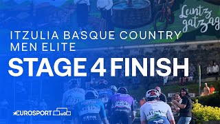 Stage 4 Finish Itzulia Basque Country 2024  Eurosport Cycling [upl. by Hands]