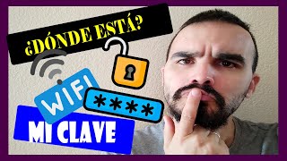 🛄 Cual es la CONTRASEÑA de mi Wifi windows 10 🍒 Como saber la CLAVE wifi de mi PC 🧲 [upl. by Gney]