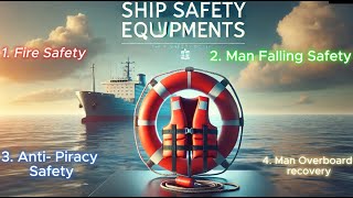 Safety Equipment on Ship  Safety of Man on Ship  Man Safety [upl. by Dasie]