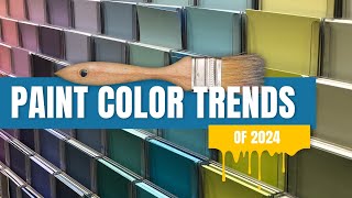 2024 Color trends unveiled  A comprehensive guide to the hottest paint colors [upl. by Lirba]