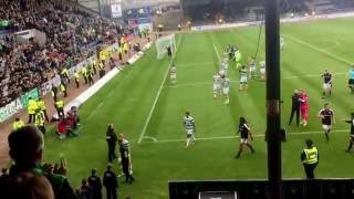 Celtic Fans  Singing at end of the game [upl. by Hesketh]