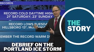 What the ice storm brought the greater Portland area and whats coming next [upl. by Orvah105]