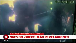 NUEVOS VIDEOS DEL CRIMEN DE FERNANDO así los sacaron del BOLICHE  Telefe Noticias [upl. by Celine809]