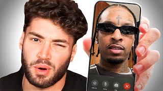 Adin Ross Reacts To Drake Leak With 21 Savage [upl. by Ydnam]