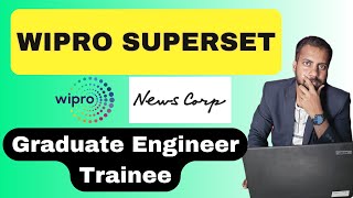 Wipro Superset Register Now  Graduate Engineer Trainee  Freshers Apply Now [upl. by Yelahc849]