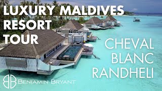 Cheval Blanc Randheli Maldives  TOUR REVIEW amp TRAVEL VLOG [upl. by Amimej]