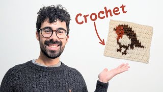 3 Ways to do Tapestry Crochet with a Free Robin Red Breast Pattern  Tutorial Tuesday [upl. by Atirehc]