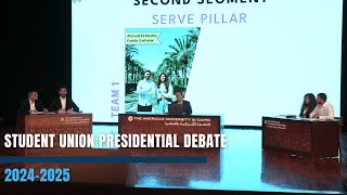 Student Union Presidential Debate 20242025 [upl. by Leihcar]