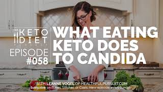 What Eating Keto Does to Candida  The Keto Diet Podcast Ep 058 with Dr Ricki Heller [upl. by Keever427]