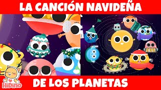 🎄 La Canción Navideña De Los Planetas 🎄Aprende Los Planetas  HiDino Canciones Para Niños [upl. by Etteluap126]