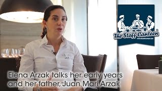 3Michelin starred Elena Arzak talks her early years and her father Juan Mari Arzak [upl. by Kwok512]