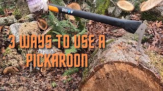 3 ways to use a pickaroon [upl. by Kcolttam]