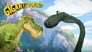 Giganto vs Termy  Dinosaurs Cartoons  Gigantosaurus Multilingual [upl. by Ethbinium]