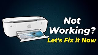 HP Deskjet 3700 Series Not Working 2024 Step By Step Guide [upl. by Ferree]