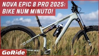 A beleza da nova Specialized EPIC 8 PRO 2025  Bike num Minuto [upl. by Corette762]