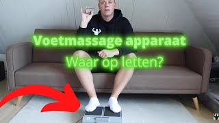 Voetmassage Apparaat Kopen Aandachtspunten Voordelen amp Werking [upl. by Newlin114]