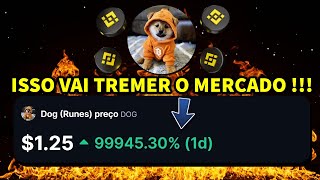 DOG GO TO THE MOON ISTO MUDARÁ A SUA MANEIRA DE PENSAR A GRANDE ALTA VAI TREMER AS CRIPTOMOEDAS [upl. by Eelaroc]