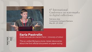 Ilaria Pastrolin  6th International Conference on watermarks in digital collections [upl. by Edson644]