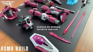 HG 1144 Gundam Infinite Justice Gao GaoDaban  Speed Build  ASMR Build [upl. by Tlevesoor]