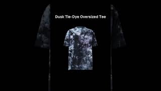 Dusk TieDye Oversized Tee fashion2024trends shoppingshorts [upl. by Jaal]